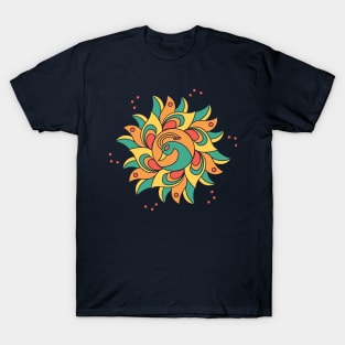 Colorful Peacock T-Shirt